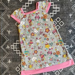 Disney girls nightgown size 5/6 Minnie Mouse